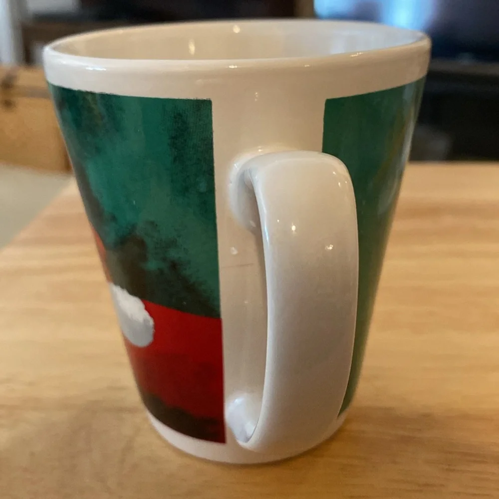 Santa Mug. Holds 8 oz